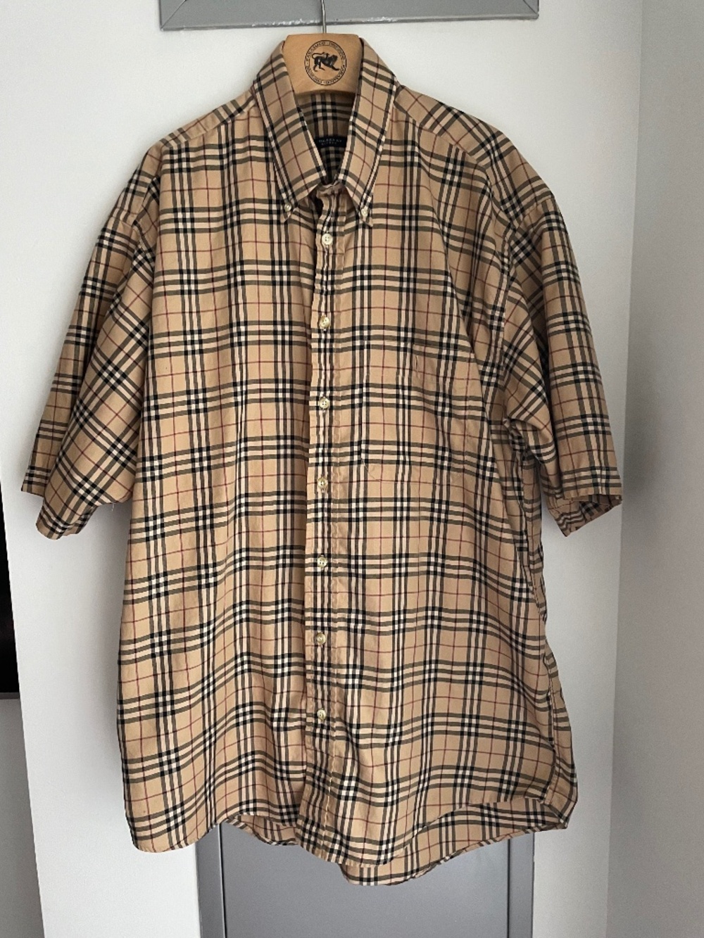 Burberry shirt , size L